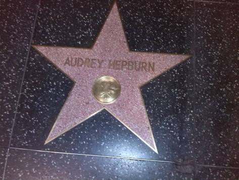 Hollywood Audey Hepburn Star